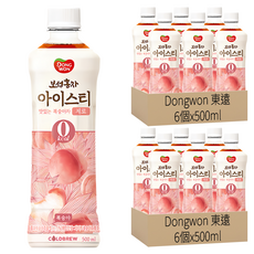 Dongwon 東遠 水蜜桃風味紅茶, 500ml, 12個