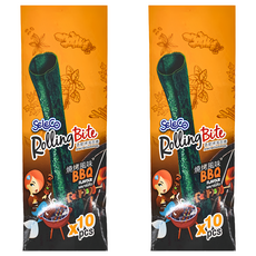 SELECO 喜樂口 香脆烤海苔捲 燒烤BBQ, 28g, 2盒