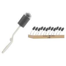 Simba 小獅王辛巴 超柔無垢白金矽膠旋轉奶瓶刷, 16個, 小石灰