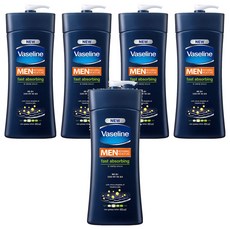 Vaseline 凡士林 男士專用快速吸收潤膚乳液 450ml, 5瓶