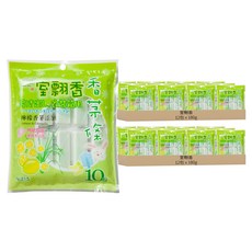 室翲香 香茅香氛條 棉紙包裝 10入, 檸檬香茅, 180g, 24包