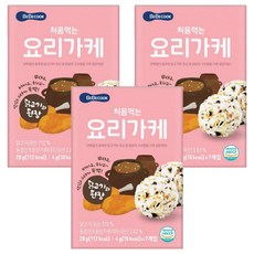 BEBECOOK 初食拌飯香鬆 雞肉味噌, 韓國產食材, 多樣蔬菜, 攜帶式小袋包裝, 不含合成添加物, 28g, 3盒