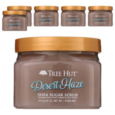 TREE HUT 乳油木蜜糖身體磨砂膏 Desert Haze, 510g, 6件