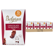 THE Belgian 海馬可可夾心牛奶巧克力, 135g, 12盒