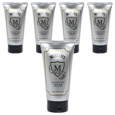 Morgan's 刮鬍膏 150ml - 蘆薈保濕 舒緩刮鬍不適 經典男士護膚, 5條
