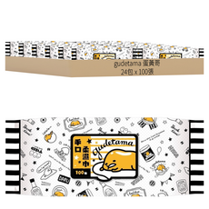 gudetama 蛋黃哥 家庭號手口柔濕巾, 24包, 1入