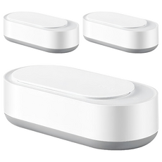 EraClean 世淨 超聲波清洗機Pro版 GA02, 適用於清洗眼鏡、飾品、刮鬍刀等商品, 白色, 3個