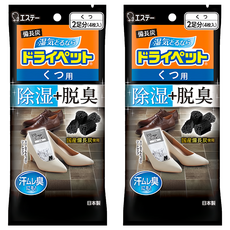 ST 雞仔牌 Drypet 備長炭吸濕小包, 鞋用除濕脫臭, 一盒4入, 84g, 2包