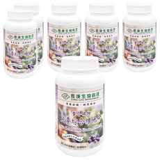 長庚生物科技 長兒童綜合維他命 (藍莓風味), 60錠, 6盒