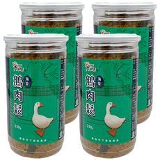 A贏 海苔鵝肉鬆, 250g, 4罐