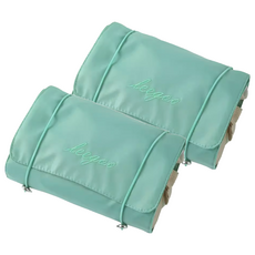 leegoo 四合一可拆式化妝包 54.5 x 23cm 綠色 化妝品收納包, 2個