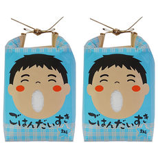 Well Life 悅生活 谷穗 富山縣山富獻納越光米 特A級, 2kg, 2包