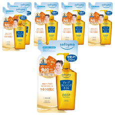 KOSE 高絲 SOFTYMO 絲芙蒂 深層潔顏卸粧油補充包 210ml*6包