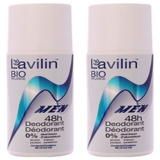 LaVILIn 蘭味蓮 48小時持久腋下滾珠體香劑 男性專用, 2個, 65ml