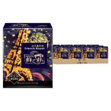 鮮一杯 法式重烘焙濾掛咖啡 Set，4入裝, 9g, 4包, 12盒