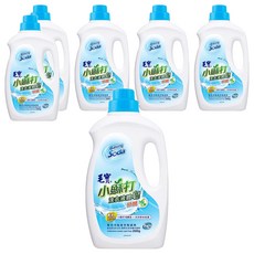 毛寶小蘇打抗菌洗衣液體皂，天然椰子油，食用級小蘇打，含天然草本抗菌配方, 2kg, 6瓶