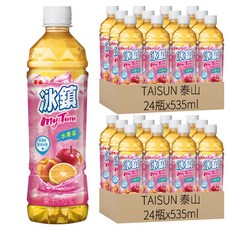 泰山 冰鎮 水果茶, 535ml, 48瓶