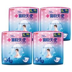 康乃馨 寶貝天使黏貼型尿布 12~18kg, XL, 144片