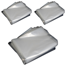 PE塑膠袋 120 x 90 x 0.03cm 加厚耐用 透明收納袋, 10個, 3包