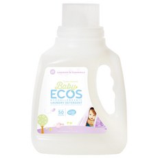 ECOS 天然溫和嬰幼兒洗衣精 植物萃取 薰衣草香味, 1.5L, 1瓶