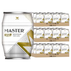 統一 曼仕德 濃醇拿鐵咖啡, 235ml, 72罐