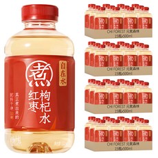 CHI FOREST 元氣森林 自在水 紅棗枸杞水, 500ml, 60瓶