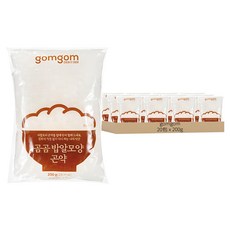 gomgom 蒟蒻米 每份才26大卡 搭配米飯一起食用, 200g, 20包