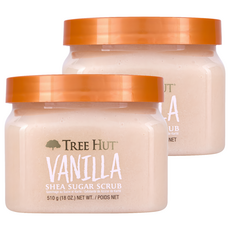 TREE HUT 樹上小屋 乳油木蜜糖香草身體磨砂膏 510g, 2件