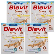 Blevit 貝樂維 初階米精, 適合4個月以上寶寶, 無麩質, 225g, 4盒