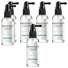 MOONLIGHT 莯光 進階版 頭皮清新淨涼噴霧 一般/油性頭皮適用, 6個, 90ml