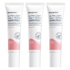 Neogence 霓淨思 超貼妝亮顏控油UV隔離乳 海洋友善 SPF50+ PA++++ 30ml, 3個, 膚色