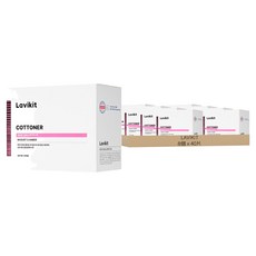 LAVIKIT Cottner 烘衣機用香氛柔軟紙 嬰兒麝香, 40片, 8個