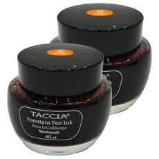 TACCIA 素質系鋼筆水 WD40-04 TFPI04, 橙色, 2罐