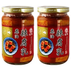 江記 麻油辣腐乳, 320g, 2罐