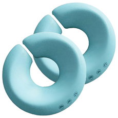 ibits SR 美容床趴枕 記憶棉內芯, 寧靜藍, 2個, 302*168mm