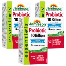 Jamieson 健美生 100億綜合益生菌膠囊 14種菌株, 60顆, 3盒