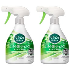 Kao 花王 Resesh 布製品消臭抑菌芳香噴霧, 香草香, 370ml, 2瓶