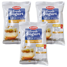 EasiYo 希臘式優格粉 麥蘆卡蜂蜜口味 天然成分 純淨乳源, 210g, 1包, 3包