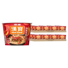 金車 HAN BAW 漢寶 勁麻雙椒牛肉風味麵 114g, 24入