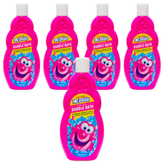 Mr. Bubble 泡泡浴，低過敏性，不含對羥基苯甲酸酯且無淚配方，經兒科醫生和皮膚科醫生測試, 473ml, 5瓶