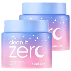 BANILA CO 芭妮蘭 Zero零感肌瞬卸凝霜, 星空限定款, 卸妝後清爽滑潤, 180ml, 2罐