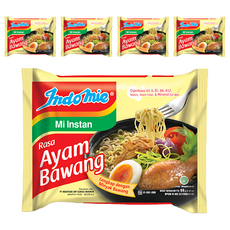 Indomie 營多麵 香蔥雞湯麵, 5包