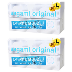 SAGAMI 相模 元祖極潤衛生套 L, 12片, 2盒