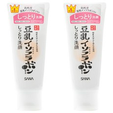 SANA 莎娜 豆乳美肌 洗面乳 濃潤, 150g, 2條