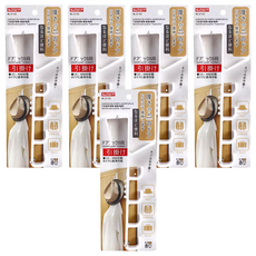 SJIAYP 門後掛勾 27 x 5 x 6cm, 白色, 5個