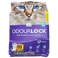 Intersand 晶鑽白晶除臭凝結細貓砂 – 超強除臭, 99.9%無粉塵, 薰衣草香, 12kg, 1袋