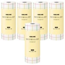 GIBONE 可重複水洗抹布 薄荷檸檬, 35張, 5捲