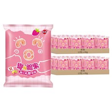 乖乖 玉米脆果 彎的脆果 草莓煉乳口味, 40g, 24包