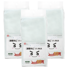 LEC 激落君超細纖維抹布 10入 乾濕兩用 多角超細纖維, 28 x 28cm, 3包