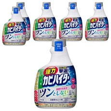 Kao 花王 浴室除霉泡沫噴霧 補充瓶 花香, 360ml, 6瓶